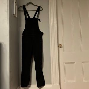 Free people black overalls size 29